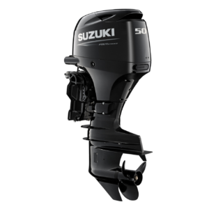 Suzuki DF50AV 50HP 4-Stroke Outboard Motor – Long (20") Shaft, Electric start
