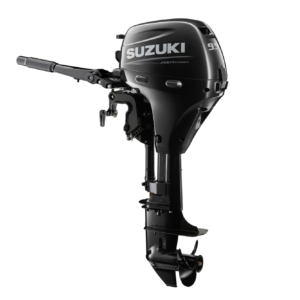 Suzuki DF9.9BT 9.9HP 4-Stroke Outboard Motor – Long (20") Shaft, Electric start