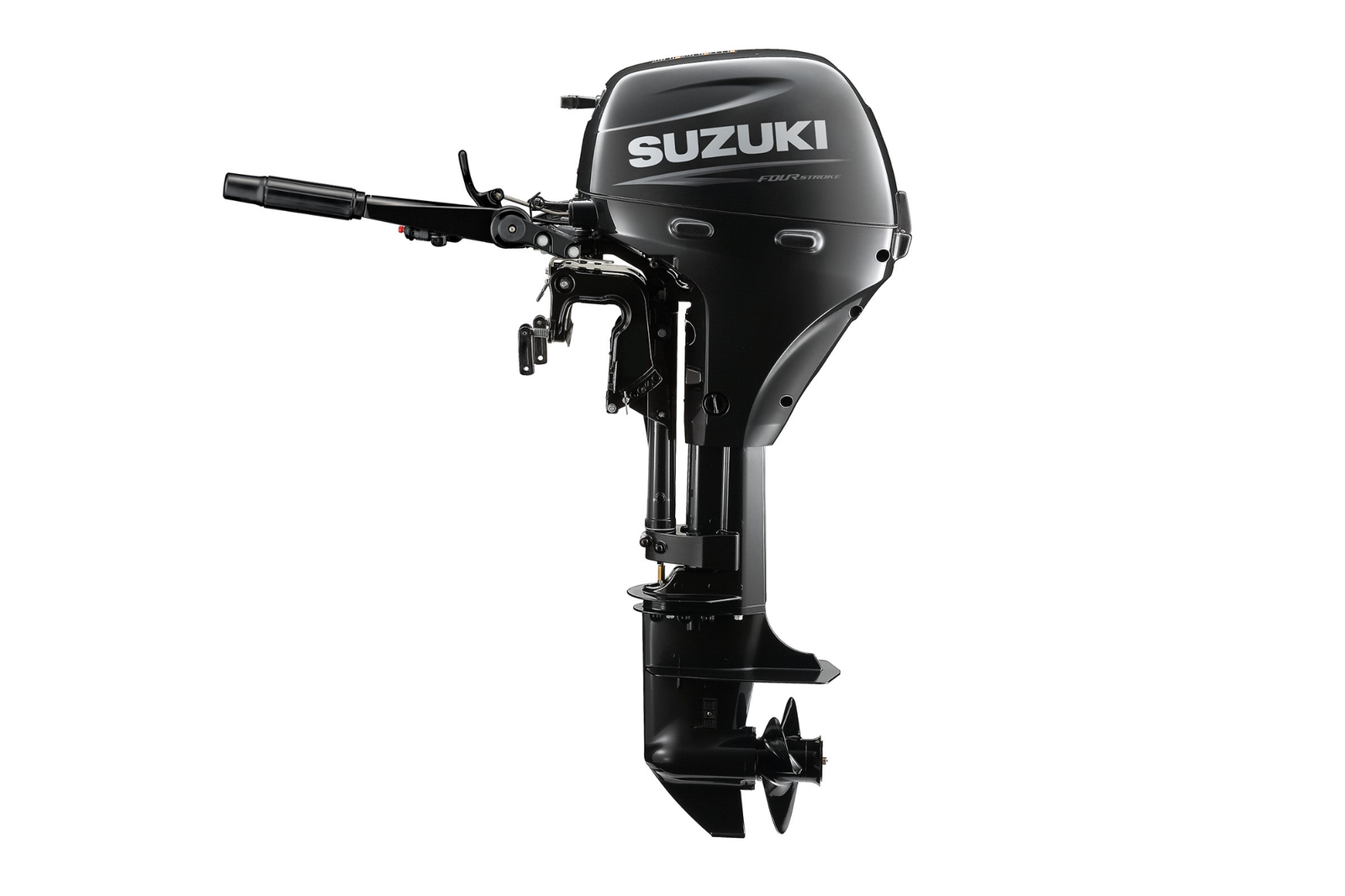 Suzuki DF9.9BT 9.9HP 4-Stroke Outboard Motor – Long (20") Shaft, Electric start - Image 2