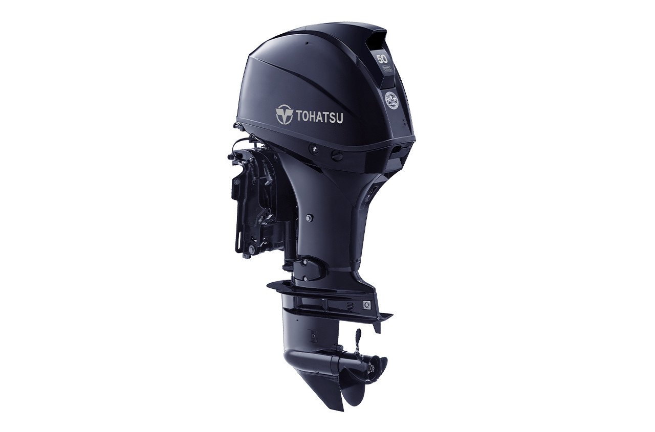 Tohatsu MFS50D 50HP 4-Stroke Outboard Motor – Long (20") Shaft, Electric start