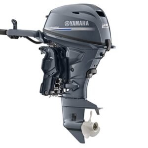Yamaha F25LWTC 25HP 4-Stroke Outboard Motor – Long (20") Shaft, Electric and manual start