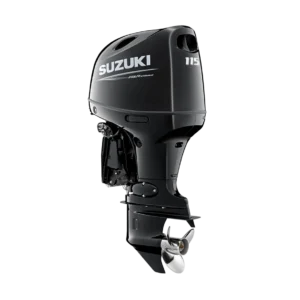 Suzuki DF115B 115HP 4-Stroke Outboard Motor – Long (20") Shaft, Electric start