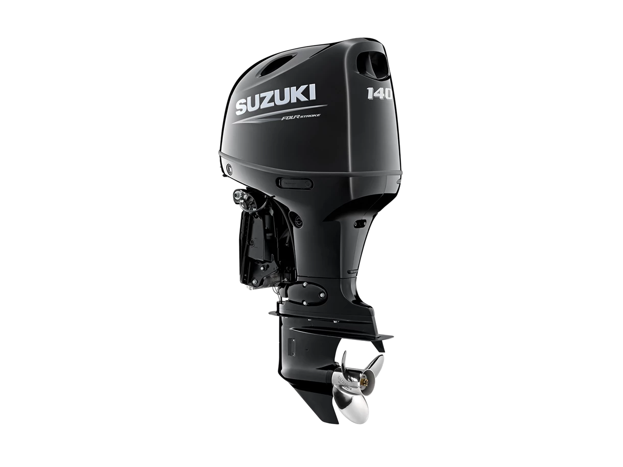 Suzuki DF140BG 140HP 4-Stroke Outboard Motor – Long (20") Shaft, Electric start