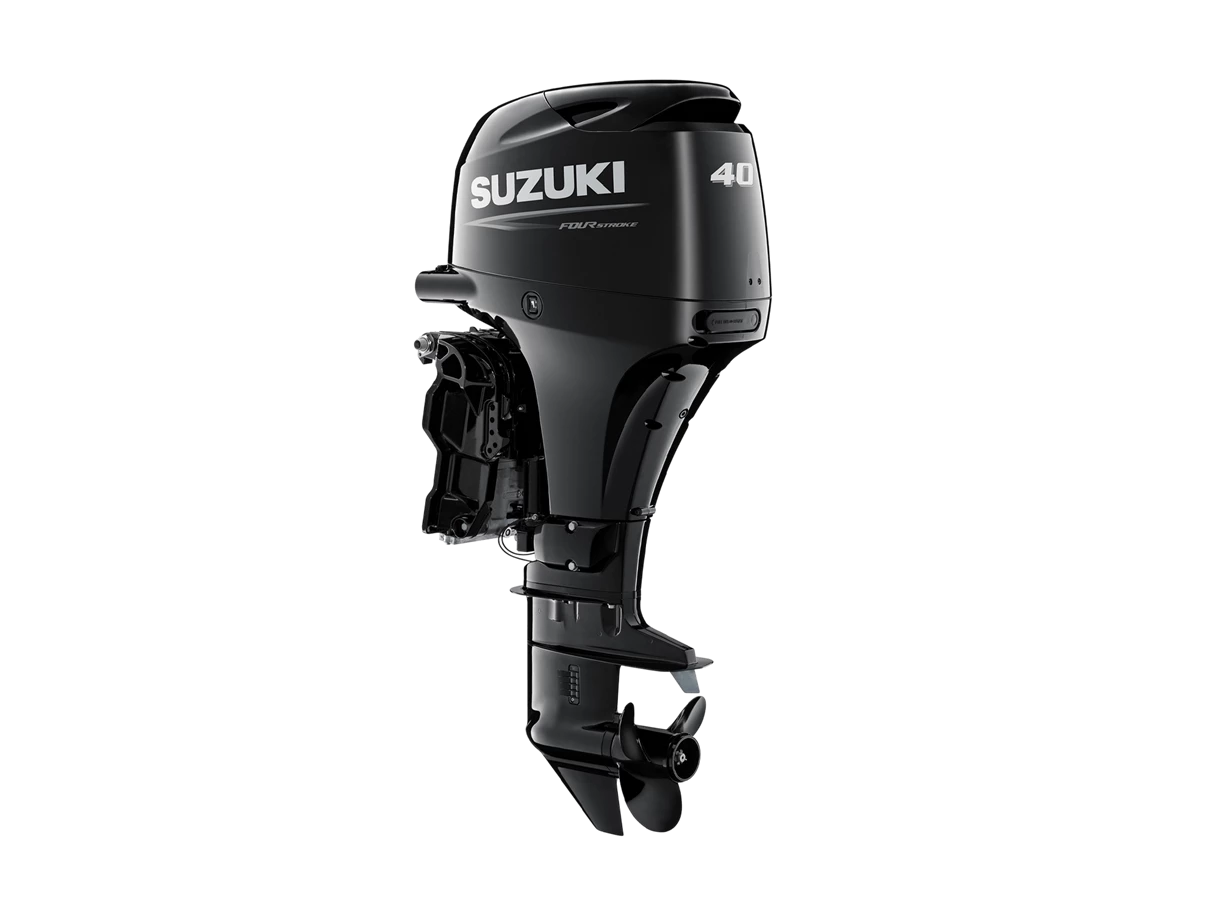 Suzuki DF40A 40HP 4-Stroke Outboard Motor – Long (20") Shaft, Electric start