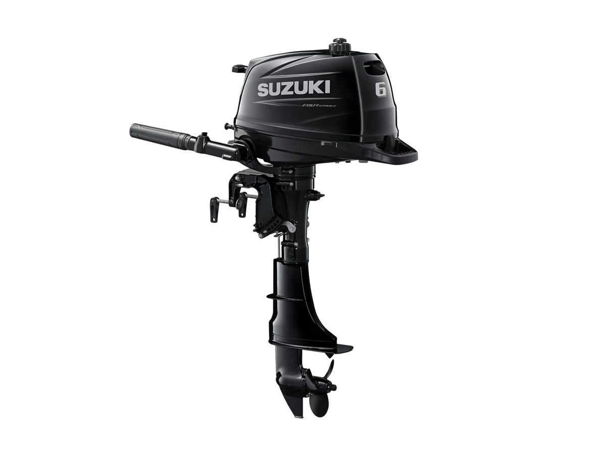 Suzuki DF6A 6HP 4-Stroke Outboard Motor – Short (15") Shaft, Manual start