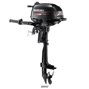 Suzuki DF2.5 2.5HP 4-Stroke Outboard Motor – Short (15") Shaft, Manual start