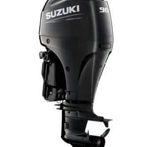 Suzuki DF90A 90HP 4-Stroke Outboard Motor – Long (20") Shaft, Electric start