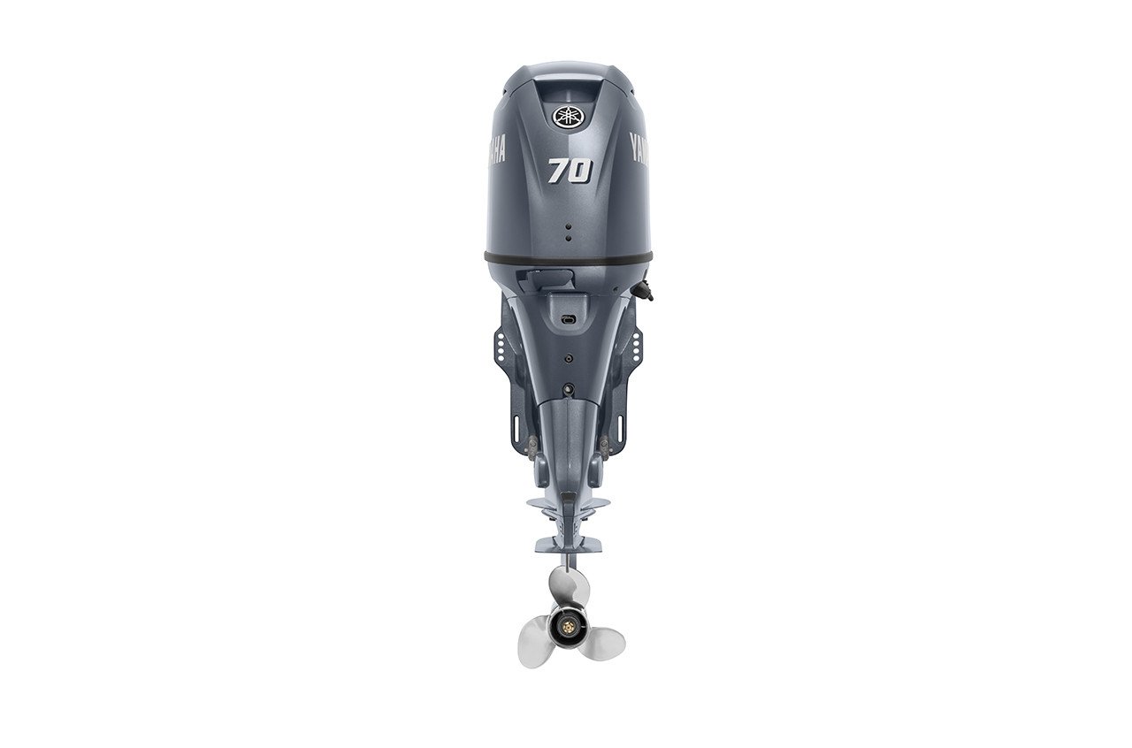 Yamaha F70AETL 70HP 4-Stroke Outboard Motor – Long (20") Shaft, Electric start - Image 3