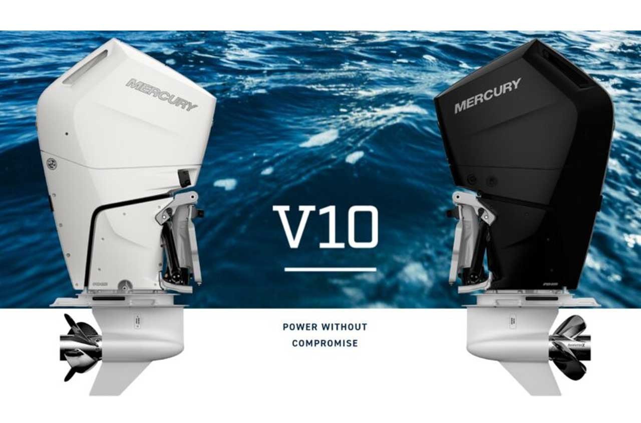 Mercury 400HP Verado V10 4-Stroke Outboard | Counter Rotation | Electric Start | 35" XX-Long | White | Verado 400CXXXL V10 WH - Image 10