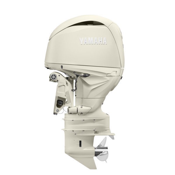 Yamaha 150hp DEC Outboard Motor 25" Shaft Standard Rotation Classic White F150XSA4 - Image 2