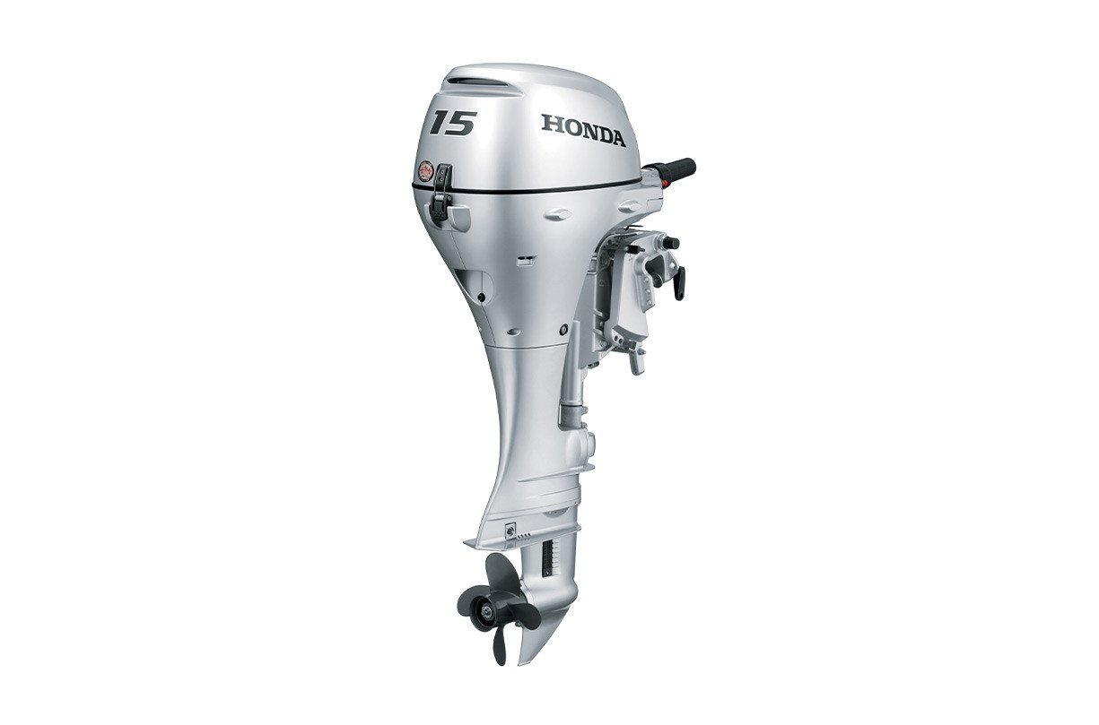 Honda 15hp Portable Outboard | Tiller, Electric and Manual Start, 15" Shaft | BF15D3SHT - Image 3