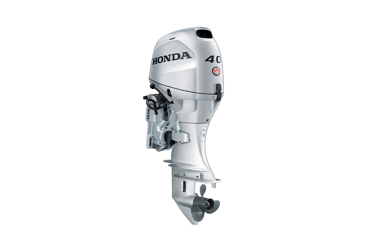 Honda 40hp Outboard | Tiller, Electric Start, 20" Shaft | BF40D4LHA - Image 2