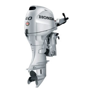 Honda 40hp Outboard | Tiller, Electric Start, 20" Shaft | BF40D4LHA