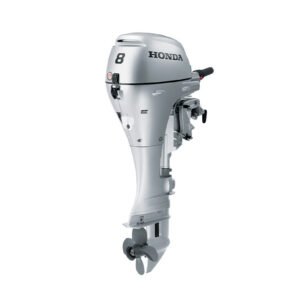 Honda 8hp Power Thrust Portable Outboard | Tiller, Electric and Manual Start, 20" Shaft | BFP8DK3LHT
