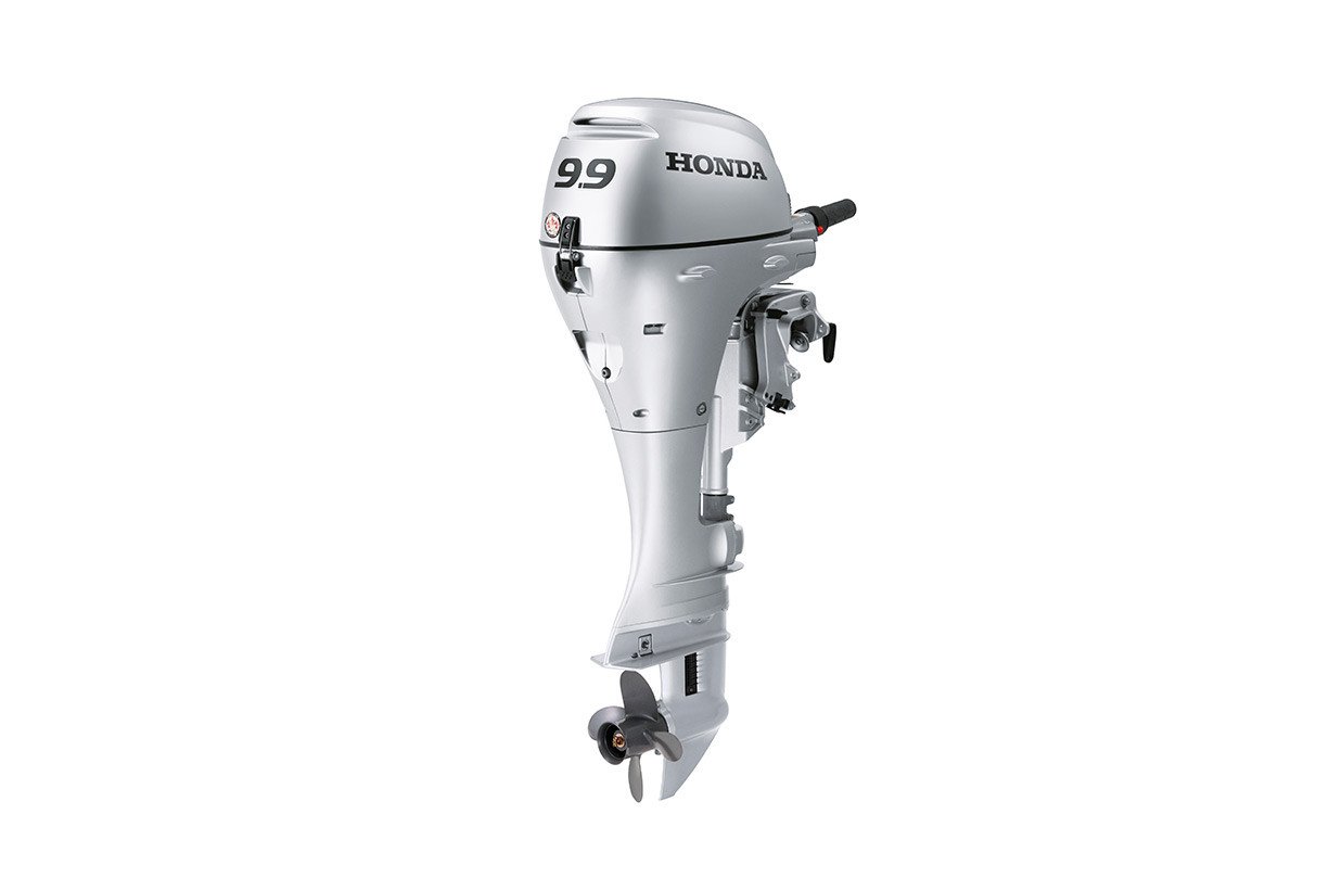 Honda 9.9hp Portable Outboard | Tiller, Electric and Manual Start, 15" Shaft | BF10DK3SHS