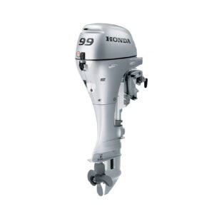 Honda 15hp Power Thrust Portable Outboard | Remote Mechanical, Electric and Manual Start, 25" Shaft | BFP15D3XRT