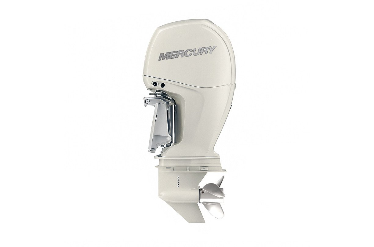 Mercury 150hp White Outboard - Remote Mechanical, Electric Start, 20" Shaft - 150L - Image 2