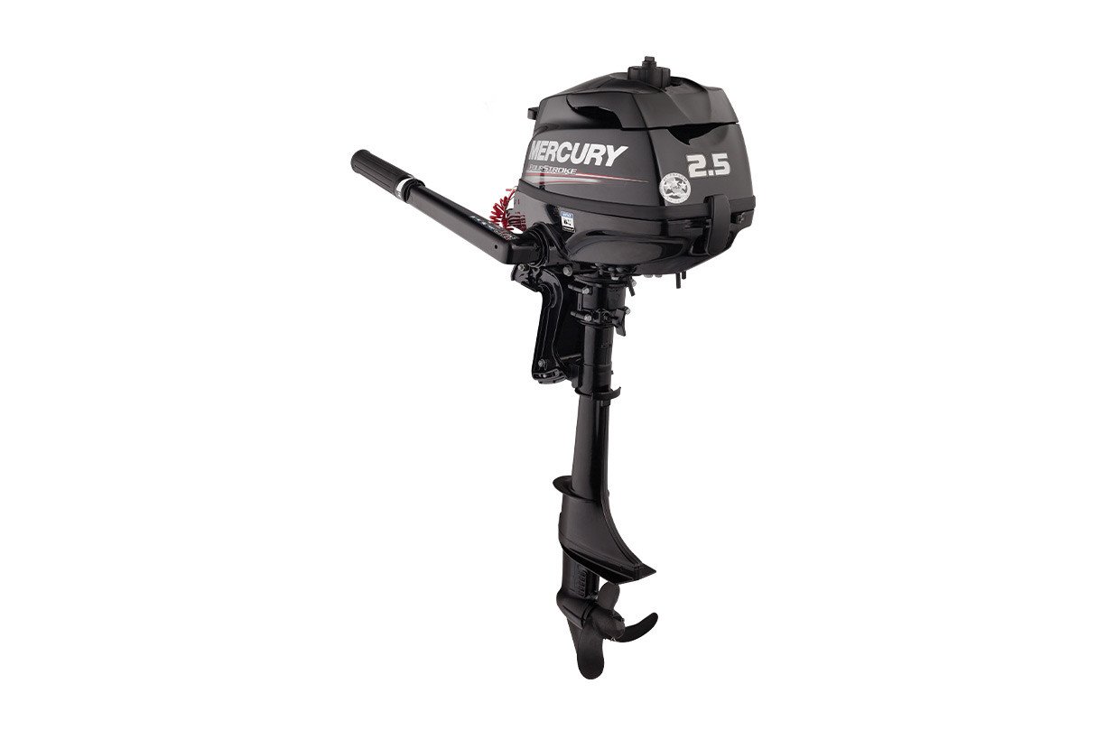 Mercury 2.5hp Outboard | Tiller, Manual Start, 15" Shaft | 2.5MH