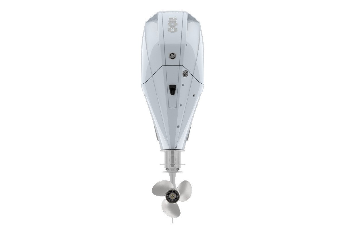 Mercury 200HP 4-Stroke Outboard | Counter Rotation | Remote Mechanical | 25" X-Long | White | mercury-200hp-white-outboard-200cxl - Image 3