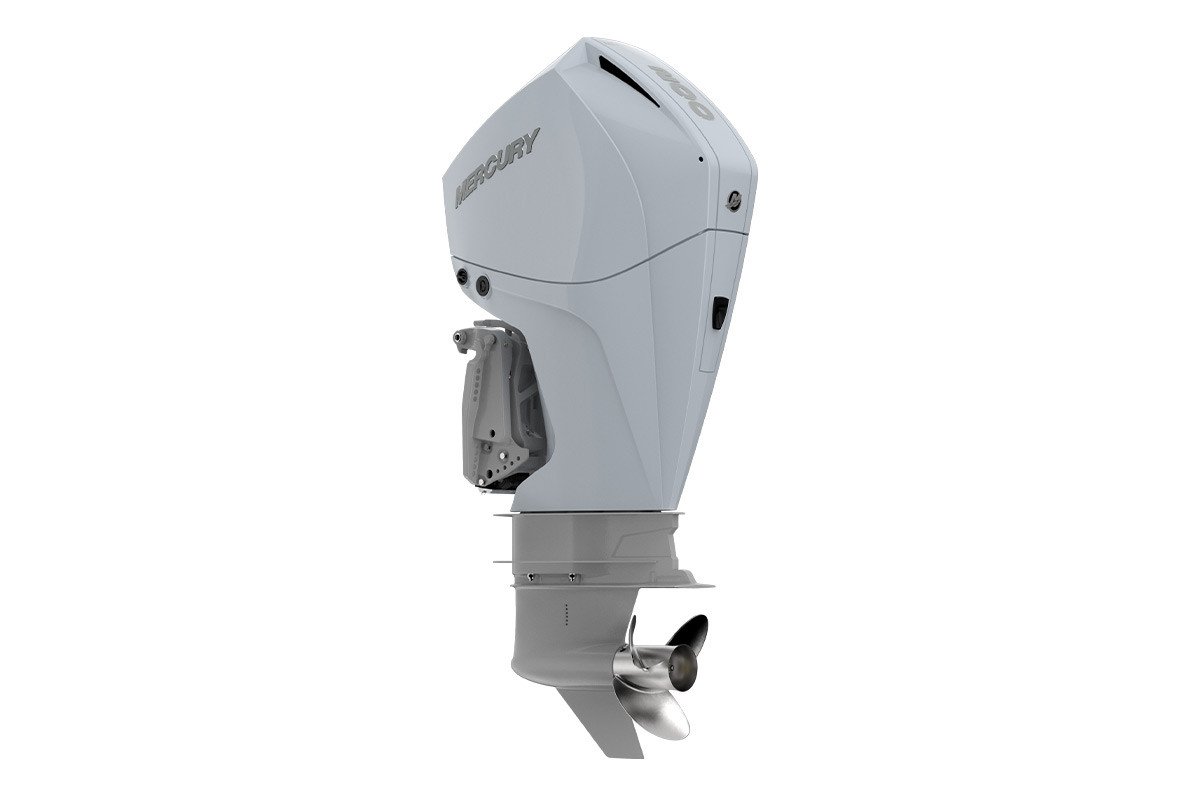 Mercury 200HP 4-Stroke Outboard | Digital Throttle & Shift | 20" Long | White | mercury-200hp-white-dts-outboard-200l