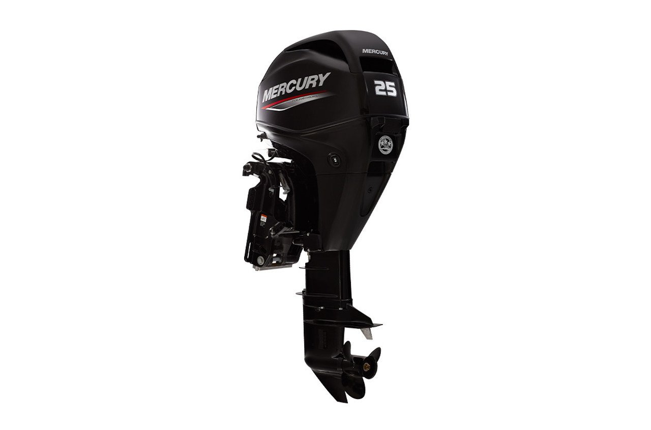 Mercury 25hp EFI Outboard - Remote Mechanical, Electric Start, 15" Shaft - 25EPT