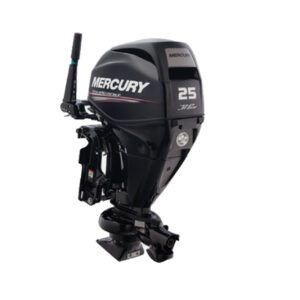 Mercury 25hp Jet Outboard - Tiller, Electric Start, 15" Shaft - 25ELHGA