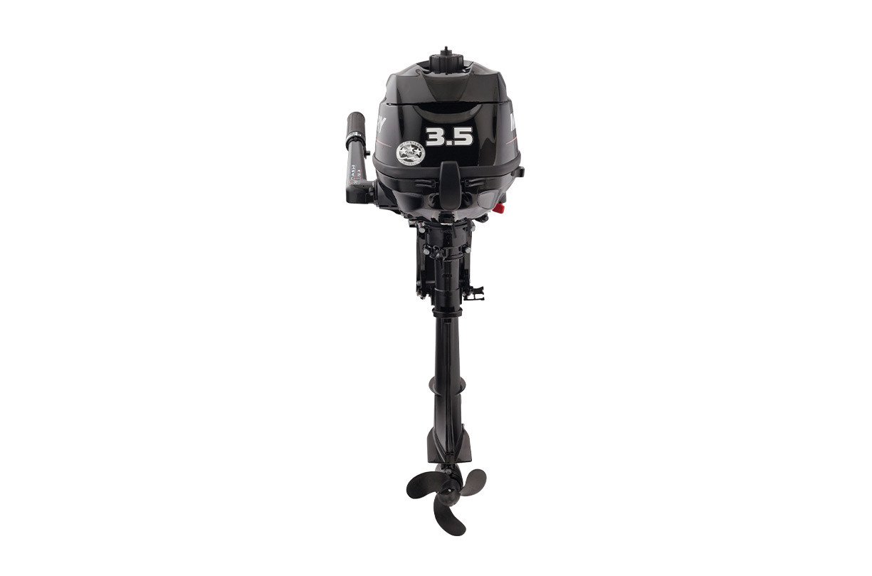 Mercury 3.5hp Outboard | Tiller, Manual Start, 15" Shaft | 3.5MH - Image 3