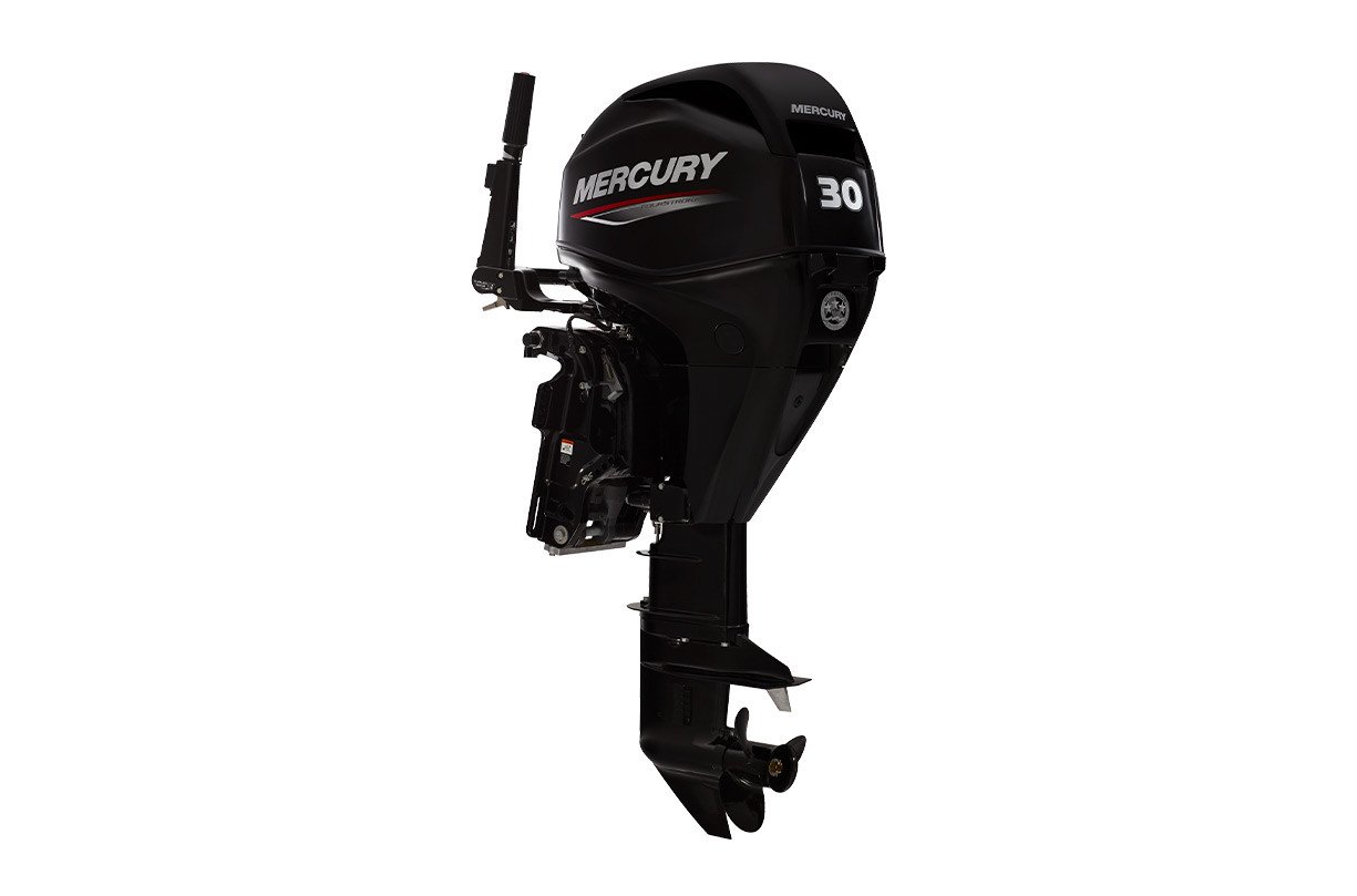 Mercury 30hp EFI Outboard - Tiller, Electric Start, 20" Shaft - 30ELHGA