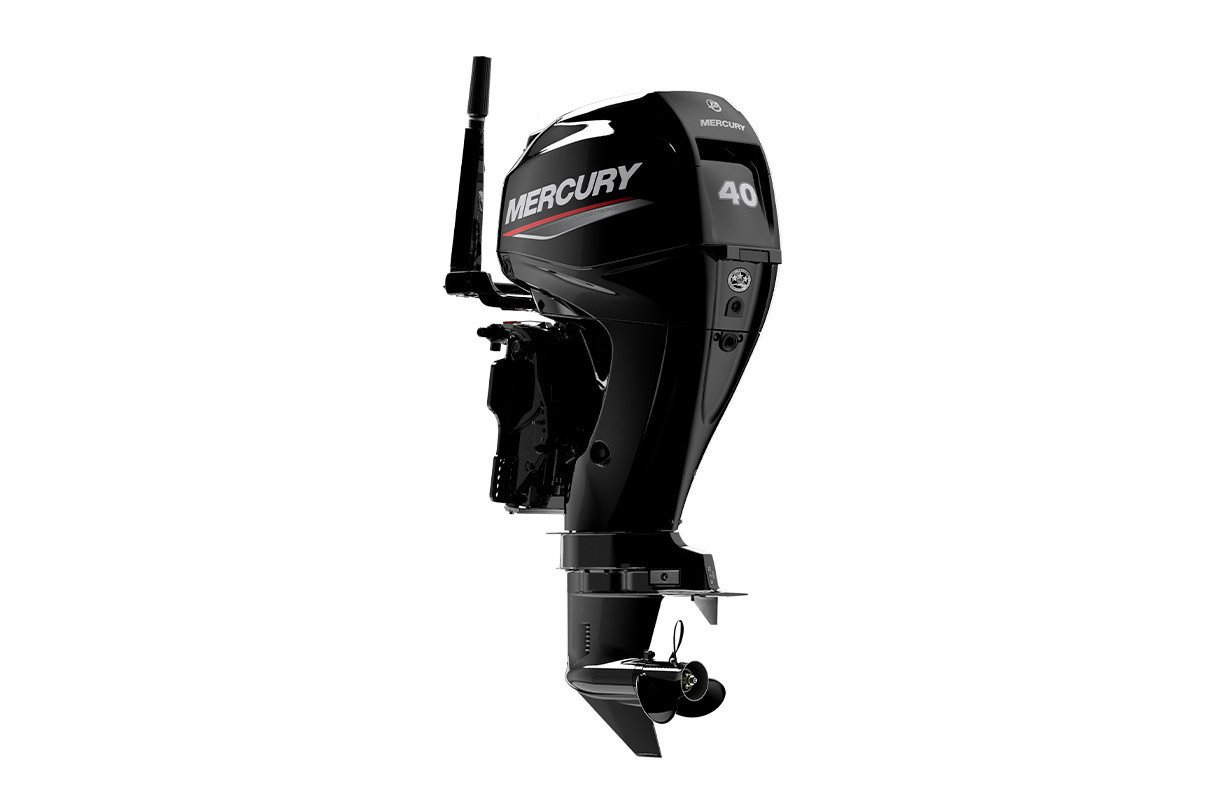 Mercury 40hp EFI Outboard - Tiller, Electric Start, 20" Shaft - 40ELHPT