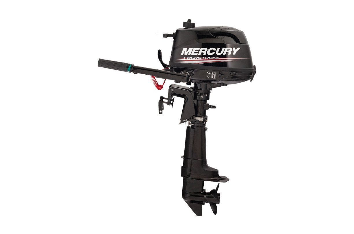 Mercury 5hp Outboard | Tiller, Manual Start, 15" Shaft | 5MH - Image 2