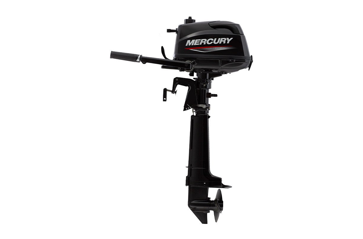 Mercury 5hp Sail Power Outboard | Tiller, Manual Start, 20" Shaft | 5MLHA - Image 2