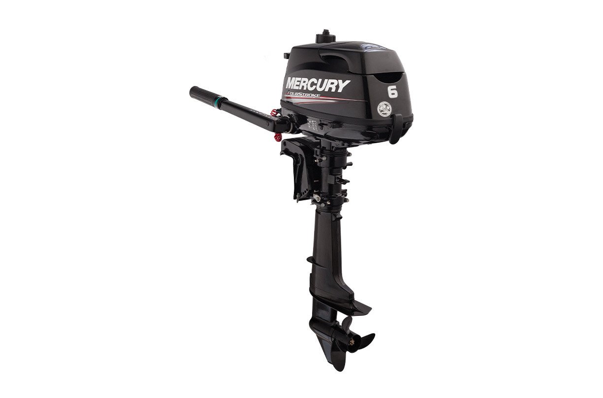 Mercury 6hp Outboard | Tiller, Manual Start, 20" Shaft | 6MLH