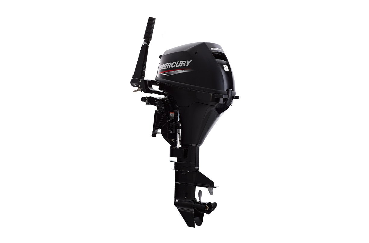 Mercury 8hp Outboard | Tiller, Manual Start, 20" Shaft | 8MLH