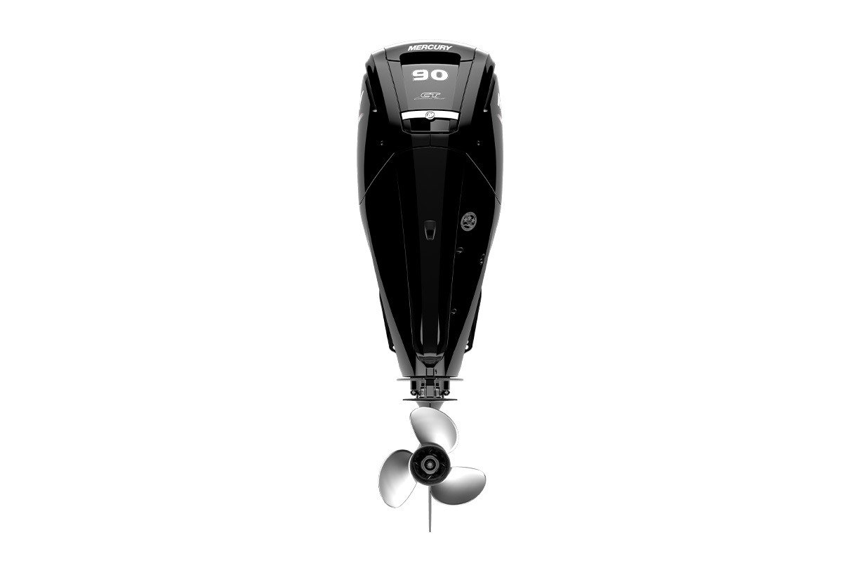 Mercury 90hp Command Thrust Outboard - Remote Mechanical, Electric Start, 20" Shaft - 90ELPT - Image 3