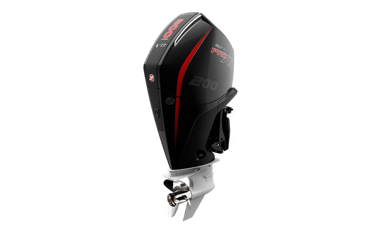 Mercury 200HP Pro XS TorqueMaster 4-Stroke Outboard | Remote Mechanical | 20" Long | mercury-pro-xs-torquemaster-200hp-outboard-remote-mechanical-e... - Image 4
