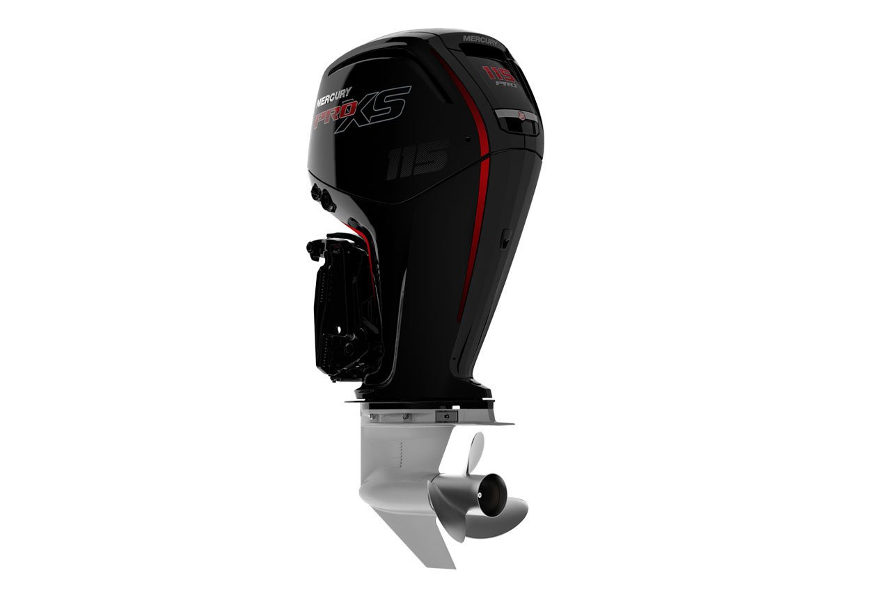 Mercury Pro XS  Command Thrust 115hp EXLPT Outboard - Remote Mechanical, Electric Start, 25" Shaft - 115EXLPT