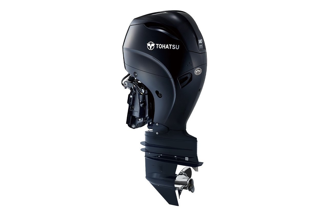 Tohatsu 140hp Outboard | Tiller or Remote Mechanical, 25" Shaft, Counter Rotation | MFS140AETCUL - Image 3
