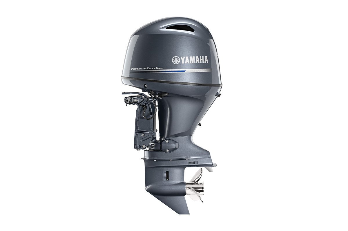 Yamaha 115hp Standard Outboard Motor 25" Shaft Counter Rotation Grey LF115XB - Image 2