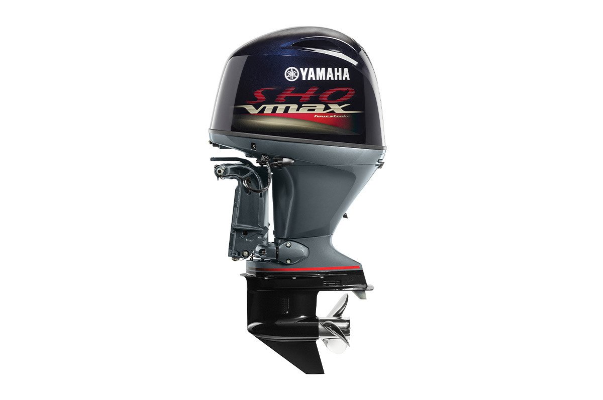 Yamaha 115hp V MAX SHO Outboard Motor 20" Shaft Standard Rotation Grey VF115LB - Image 2