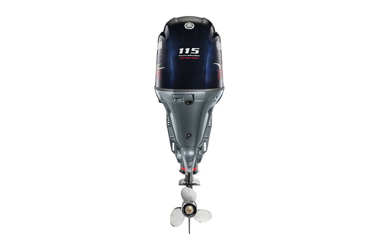Yamaha 115hp V MAX SHO Outboard Motor 20" Shaft Standard Rotation Grey VF115LB - Image 3