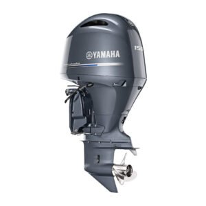 Yamaha 150hp DEC Outboard Motor 25" Shaft Standard Rotation Grey F150XSA
