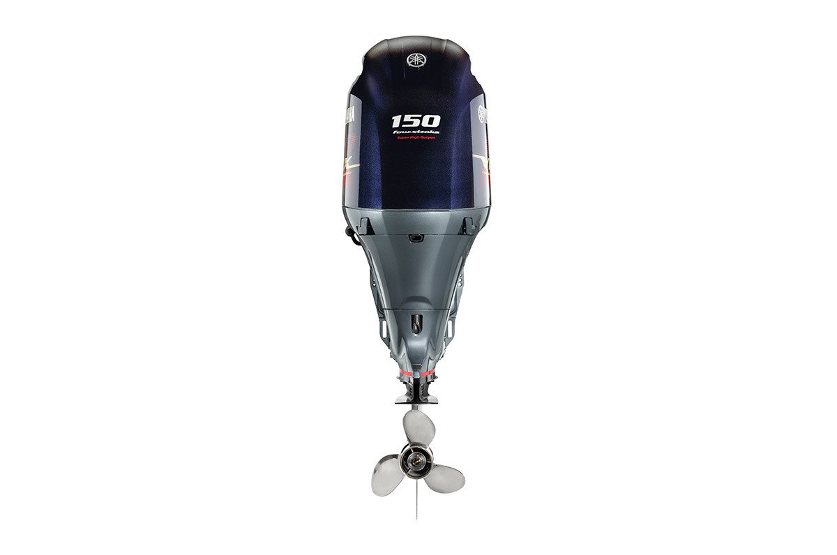 Yamaha 150hp V MAX SHO Outboard Motor 20" Shaft Standard Rotation Grey VF150LB - Image 3
