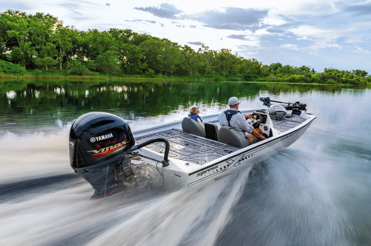 Yamaha 175hp V MAX SHO Outboard Motor 25" Shaft Standard Rotation Grey VF175XB - Image 4