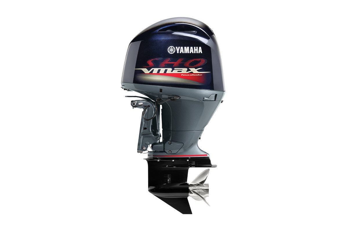 Yamaha 175hp V MAX SHO Outboard Motor 25" Shaft Standard Rotation Grey VF175XB - Image 2