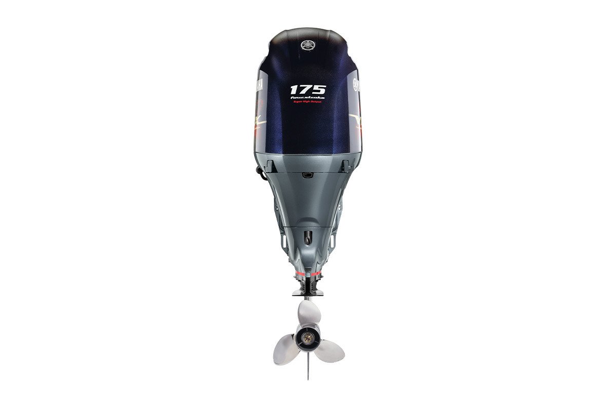 Yamaha 175hp V MAX SHO Outboard Motor 25" Shaft Standard Rotation Grey VF175XB - Image 3