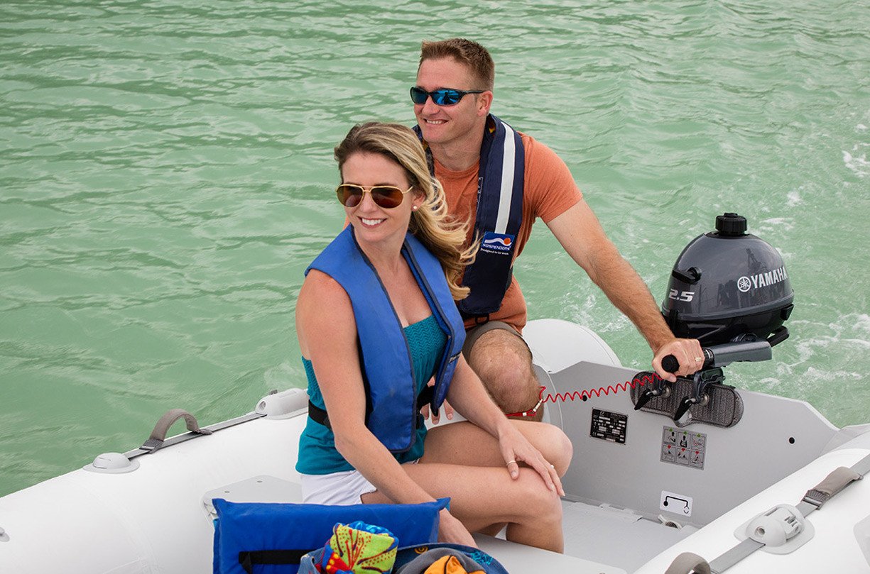 Yamaha 2.5HP 4-Stroke Outboard | Tiller | Manual Start | 20" Long | F2.5LMHB - Image 4