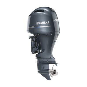 Yamaha 200hp Standard Outboard Motor 25" Shaft Standard Rotation Grey F200XD