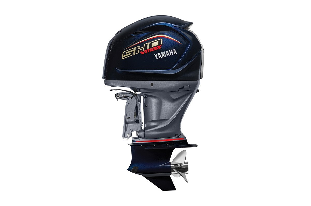 Yamaha 200hp V MAX SHO Outboard Motor 20" Shaft Standard Rotation Grey VF200LB - Image 2