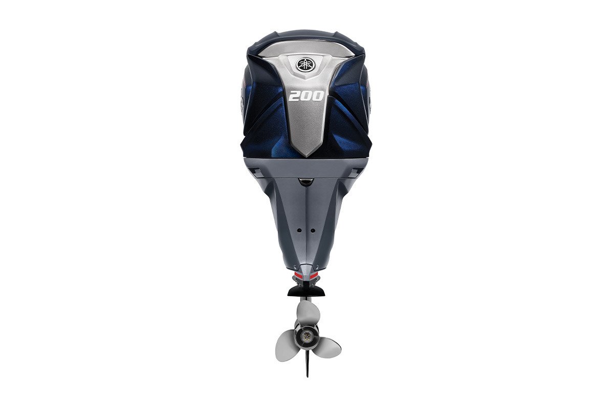 Yamaha 200hp V MAX SHO Outboard Motor 20" Shaft Standard Rotation Grey VF200LB - Image 3