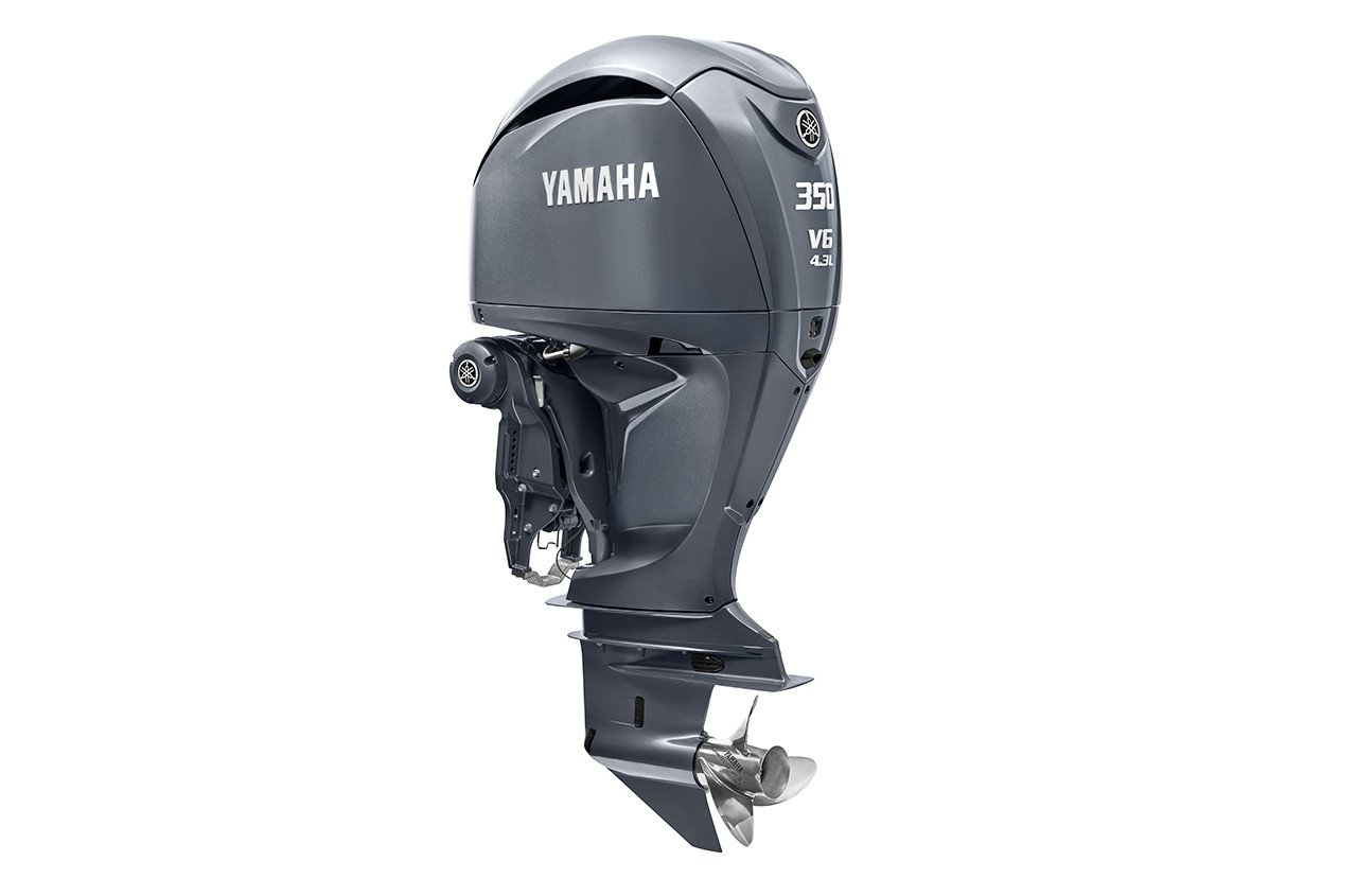 Yamaha 350hp DEC Outboard Motor 25" Shaft Standard Rotation Grey F350XSA